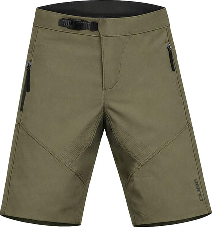 CUBE MTB ENDURO SHORT TM REED GREEN