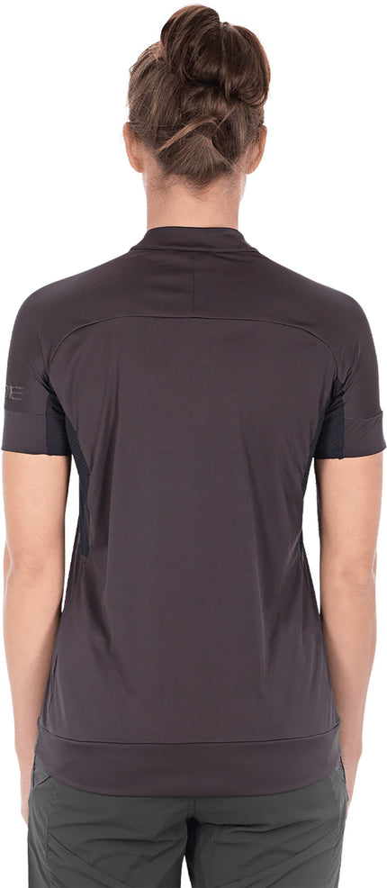 CUBE Am WS Jersey Half Zip S/S Black