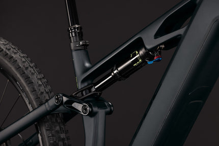 CUBE STEREO HYBRID ONE44 HPC RACE 800 COAL/GREEN