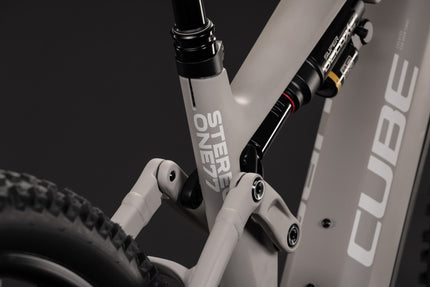 CUBE STEREO HYBRID ONE77 HPC RACE 800 OATGREY/YELLOW