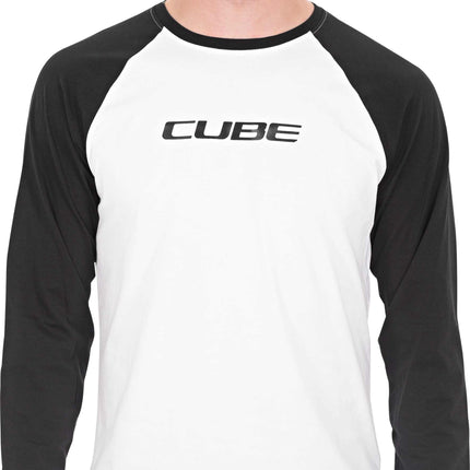 CUBE Organic Longsleeve Black/White