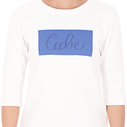 CUBE Organic WS 3/4 Shirt Logo 3.0 Xl