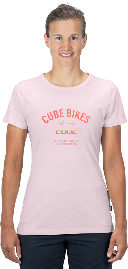 CUBE Organic WS T-Shirt Brand Rose