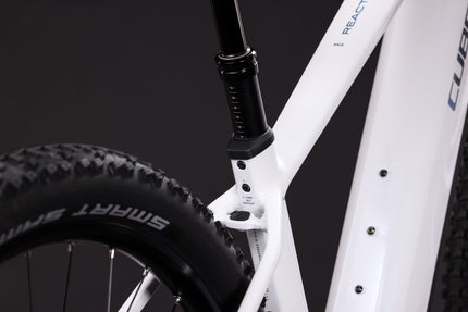 CUBE REACTION HYBRID RACE 800 SNOW/BLACK