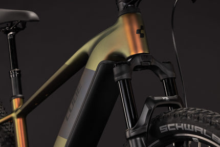 CUBE REACTION HYBRID SLX 800 AUTUMN/BLACK