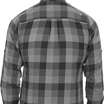CUBE Work Shirt L/S Grey Check