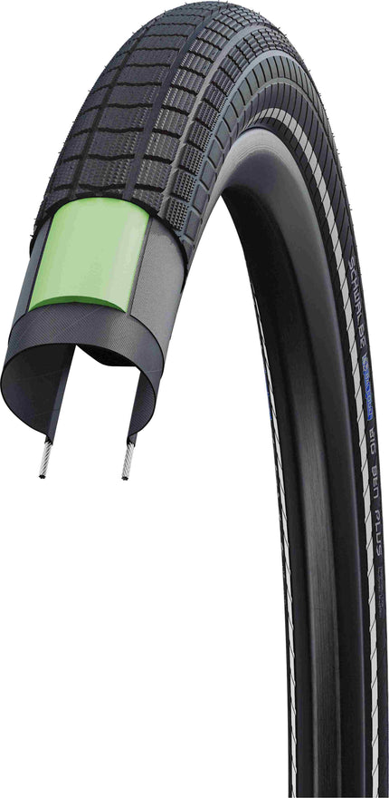 SCHWALBE BIG BEN PLUS PERF GREENG REFLEX 28x2.00