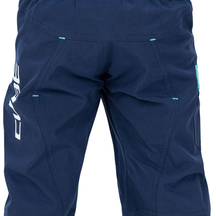 CUBE Junior Baggy Shorts Blue/Mint