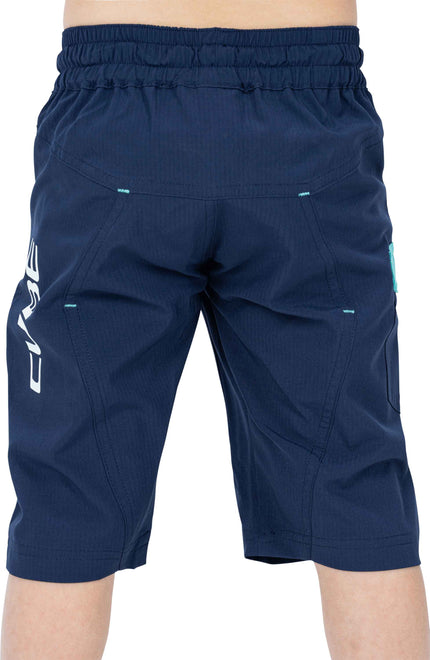 CUBE Junior Baggy Shorts Blue/Mint
