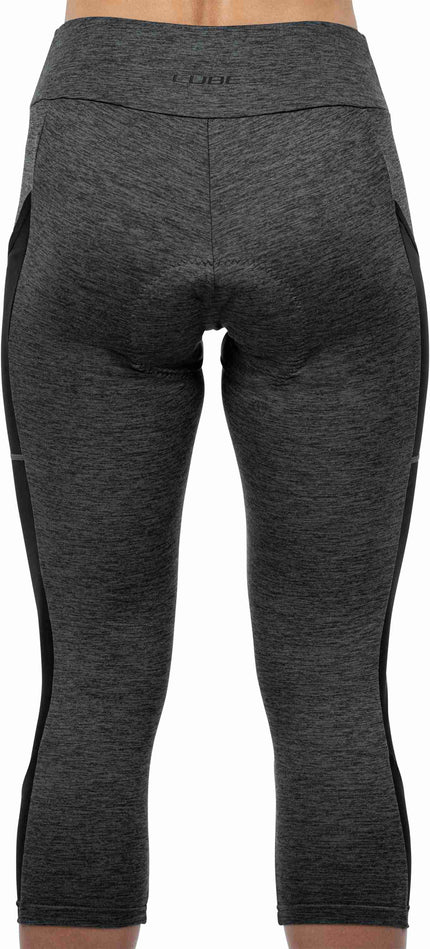 CUBE Atx WS Cropped Tights Grey Melangé