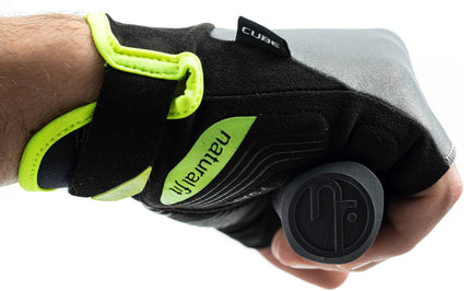 CUBE Gloves Short Finger X Nf Grey/Yellow