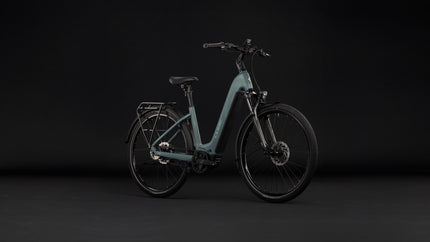 CUBE TOURING HYBRID DELUXE SLX 800 GREENGRANIT/GREEN
