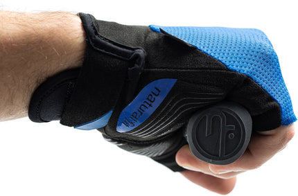 CUBE Gloves Short Finger X Nf Black/Blue