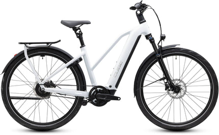 CUBE KATHMANDU HYBRID DELUXE PRO 800 METALLICWHITE/CHROME