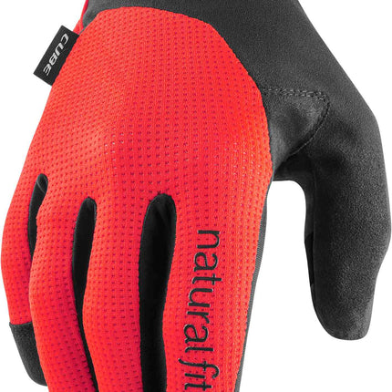 CUBE Gloves Long Finger X Nf Black/Red