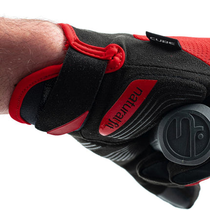 CUBE Gloves Long Finger X Nf Black/Red