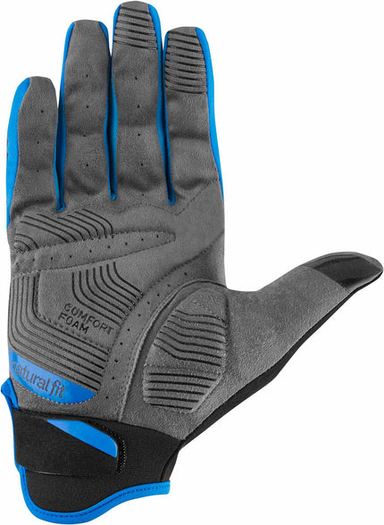 CUBE Gloves Long Finger X Nf Grey/Blue