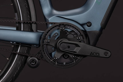 CUBE KATHMANDU HYBRID DELUXE SLX 800 MINERALBLUE/BLUE