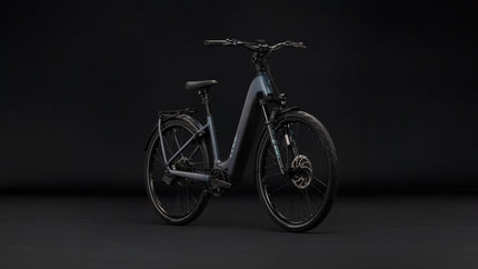 CUBE KATHMANDU HYBRID DELUXE SLX 800 MINERALBLUE/BLUE
