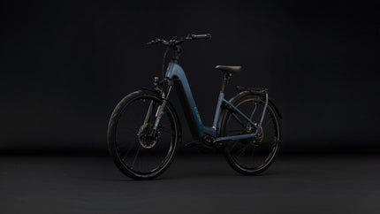 CUBE KATHMANDU HYBRID DELUXE SLX 800 MINERALBLUE/BLUE