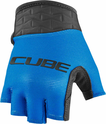 CUBE Gloves Performance Junior Short Finger Blue