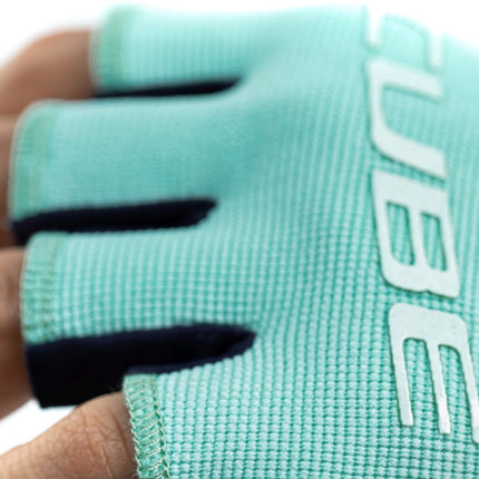CUBE Gloves Perform. Junior Short Finger Blue/Mint