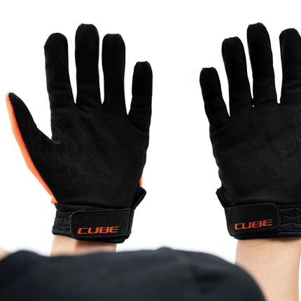 CUBE Gloves Perf. Junior Long Finger X Action Team