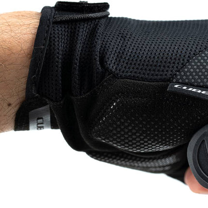 CUBE Gloves Comfort Short Finger Black/Grey