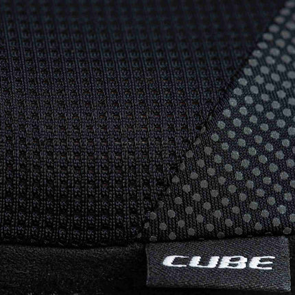 CUBE Gloves Comfort Long Finger Black/Grey