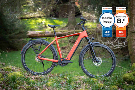 CUBE TOURING HYBRID COMFORT SLX 800 CHILLI/CHROME