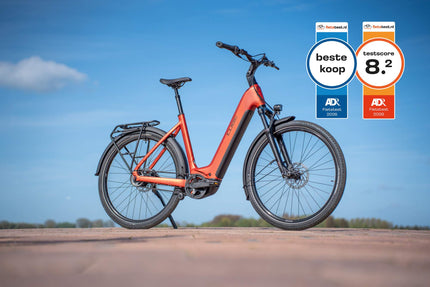 CUBE TOURING HYBRID COMFORT SLX 800 CHILLI/CHROME