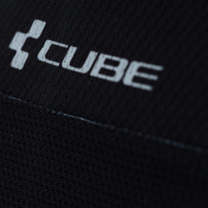 CUBE Edge Round Neck Jersey L/S Black/Orange
