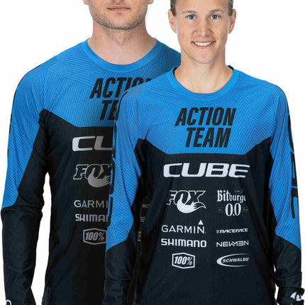 CUBE Edge Round Neck Jersey L/S X Action Team