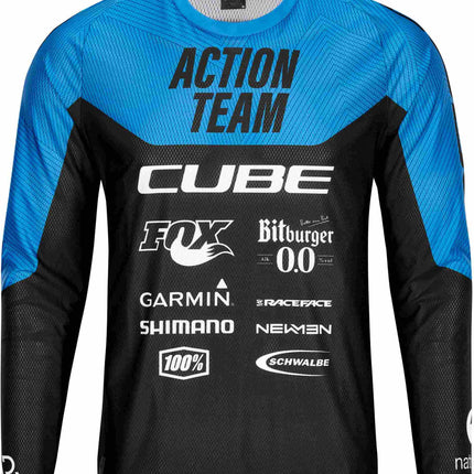 CUBE Edge Round Neck Jersey L/S X Action Team