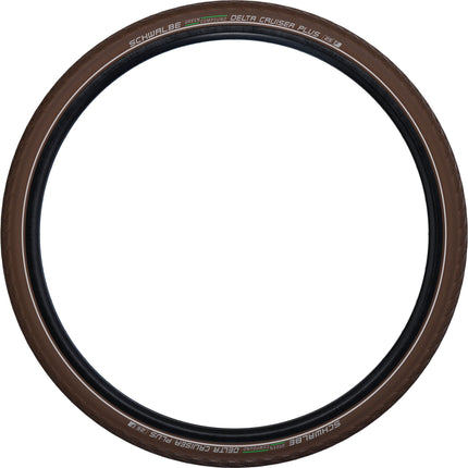 SCHWALBE DELTA CRUISER PLUS BROWN+REFLEX 28X1.40