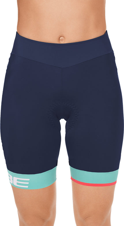 CUBE Teamline WS Cycle Shorts Blue/Mint