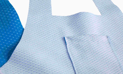 CUBE Teamline Bibshorts White/Blue/Red