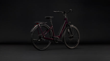 CUBE SUPREME HYBRID C:62 DELUXE SLT 600 LIQUIDRED/CHROME