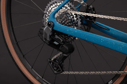 CUBE NUROAD HYBRID C:62 EXC 400X TROPICALTEAL/BLACK