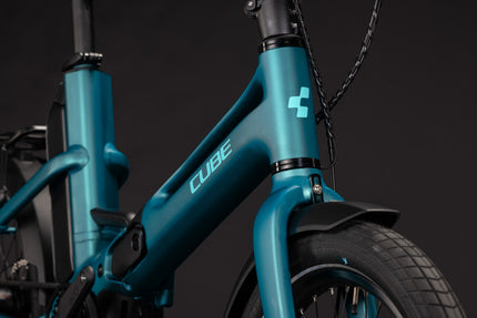 CUBE FOLD HYBRID DELUXE 540 METALLICPETROL/SEA