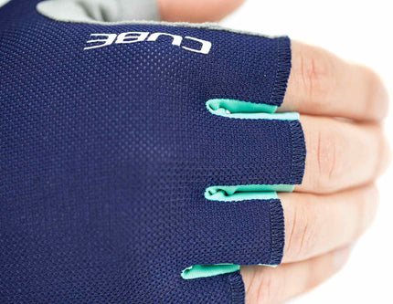 CUBE Gloves Performance Short Finger Blue/Mint