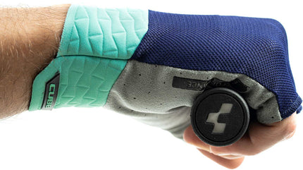 CUBE Gloves Performance Short Finger Blue/Mint
