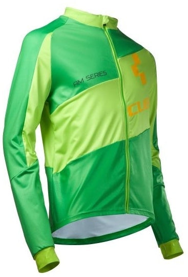 CUBE Am Jersey L/S Green/Lime