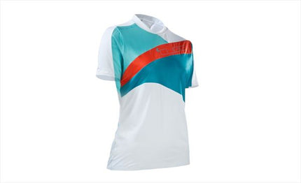 CUBE Am Wls Roundneck Jersey S/S White/Blue