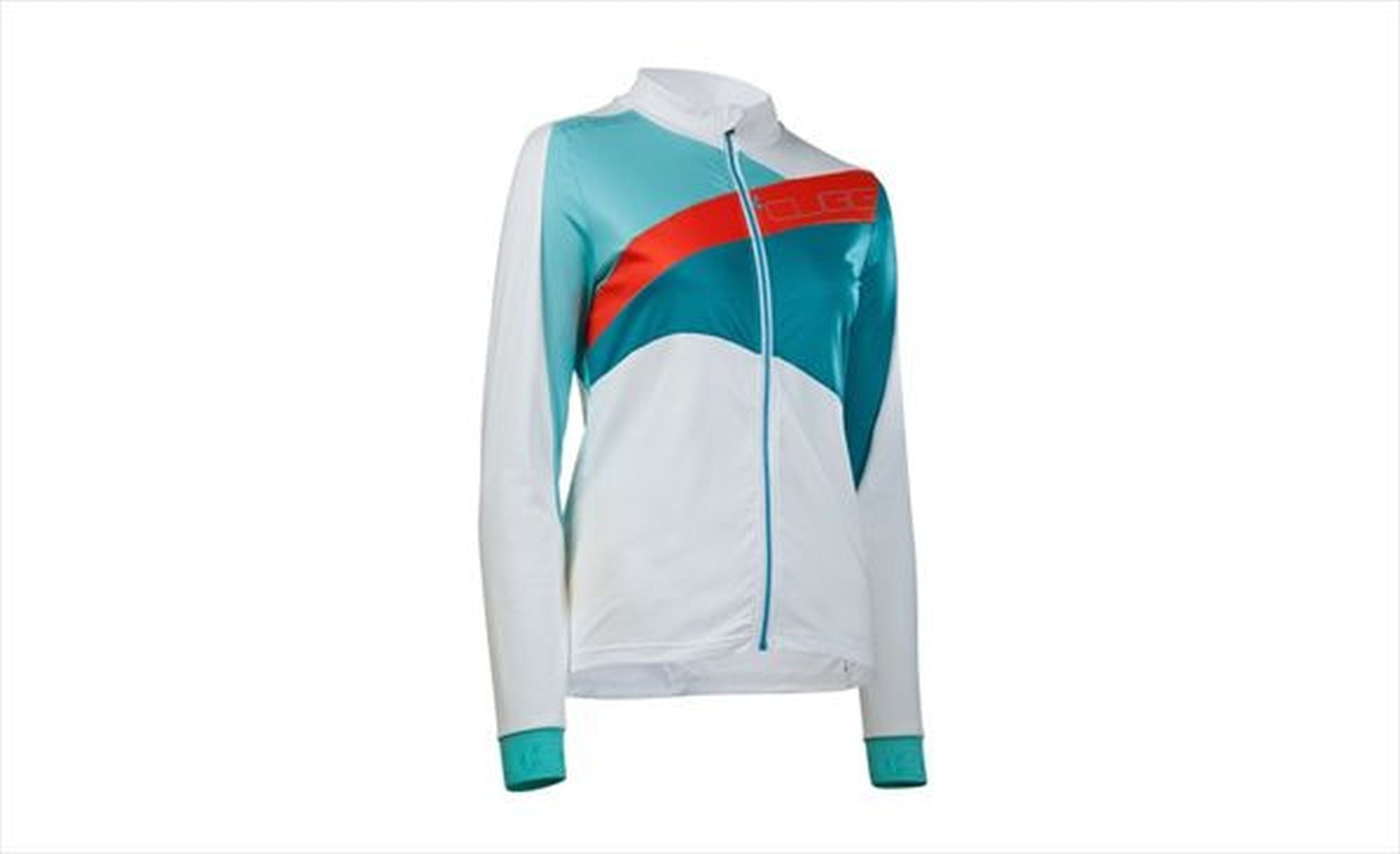 CUBE Am Wls Jersey L/S White/Blue