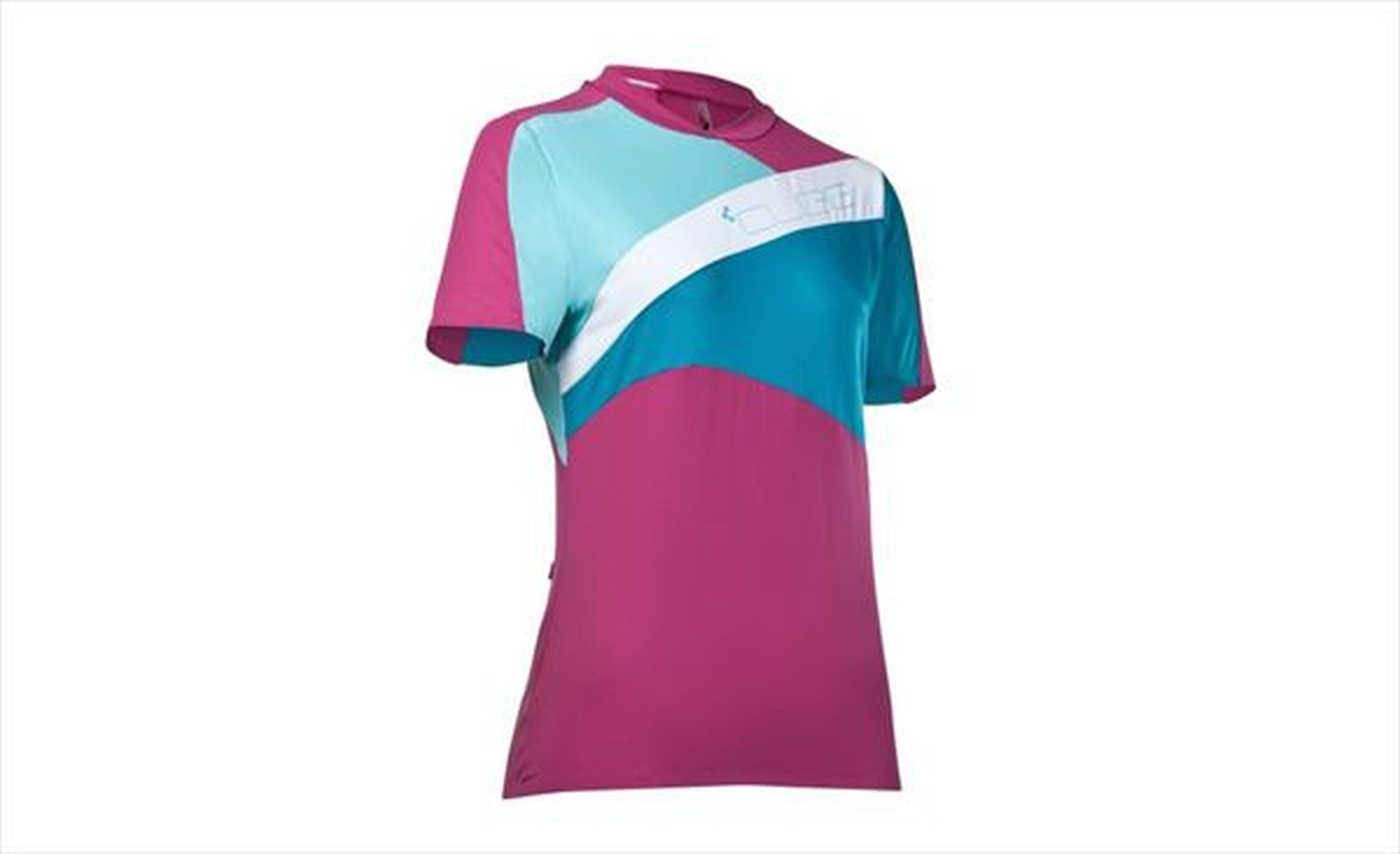 CUBE Am Wls Roundneck Jersey S/S Berry/Blue
