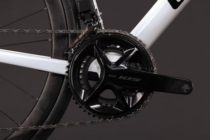 CUBE ATTAIN C:62 SLX METALLICWHITE/BLACK