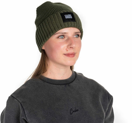 CUBE BEANIE OLIVE