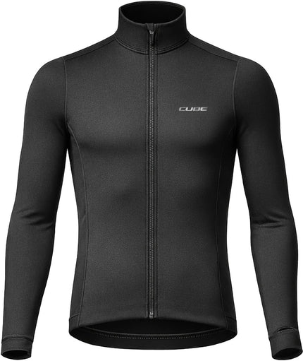 CUBE ROAD/XC JERSEY POLAR L/S BLACK