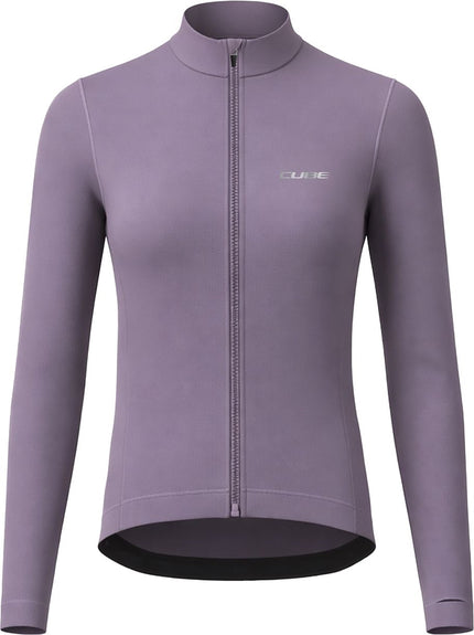 CUBE ROAD/XC WS JERSEY POLAR L/S LAVENDER